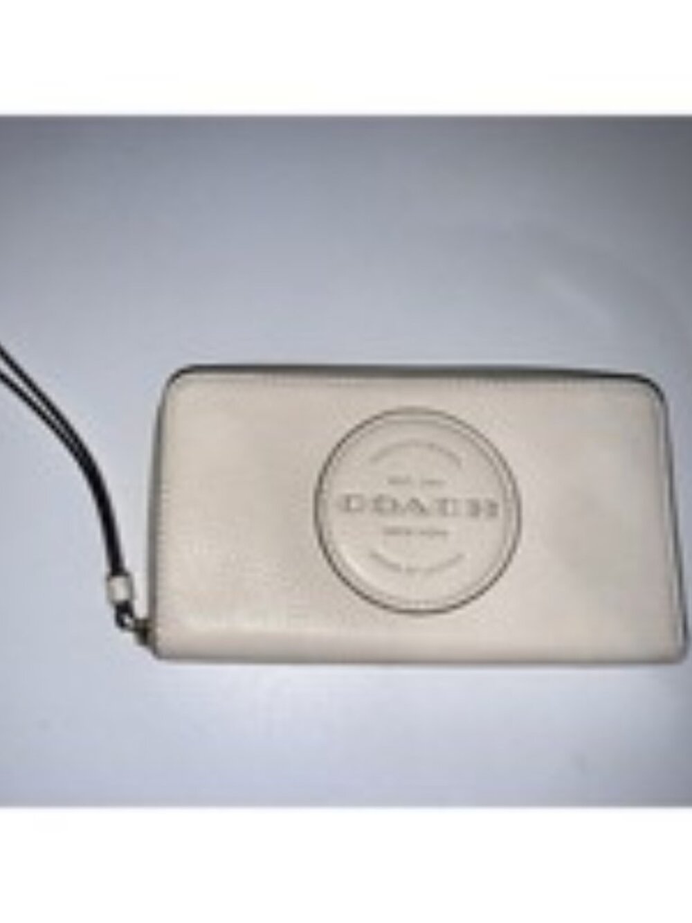 Coach Dempsey Pebble Leather Wallet